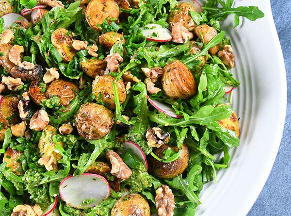 Arugula Pesto Potato Salad - Step 4